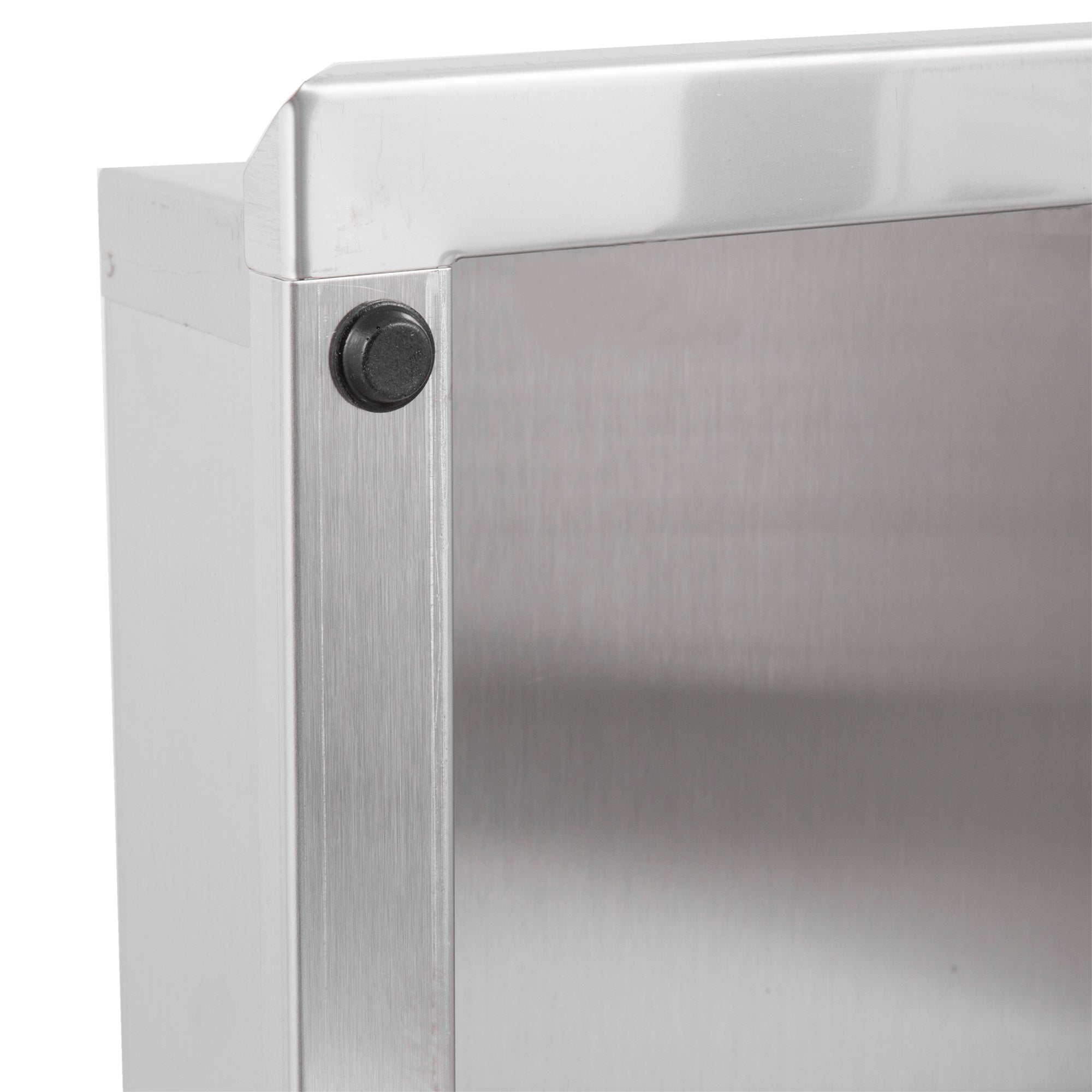 Bobrick B36903 TrimLine Series Recessed Paper Towel Dispenser & Waste Receptacle - Satin Finish for Restrooms, Offices & Commercial Spaces