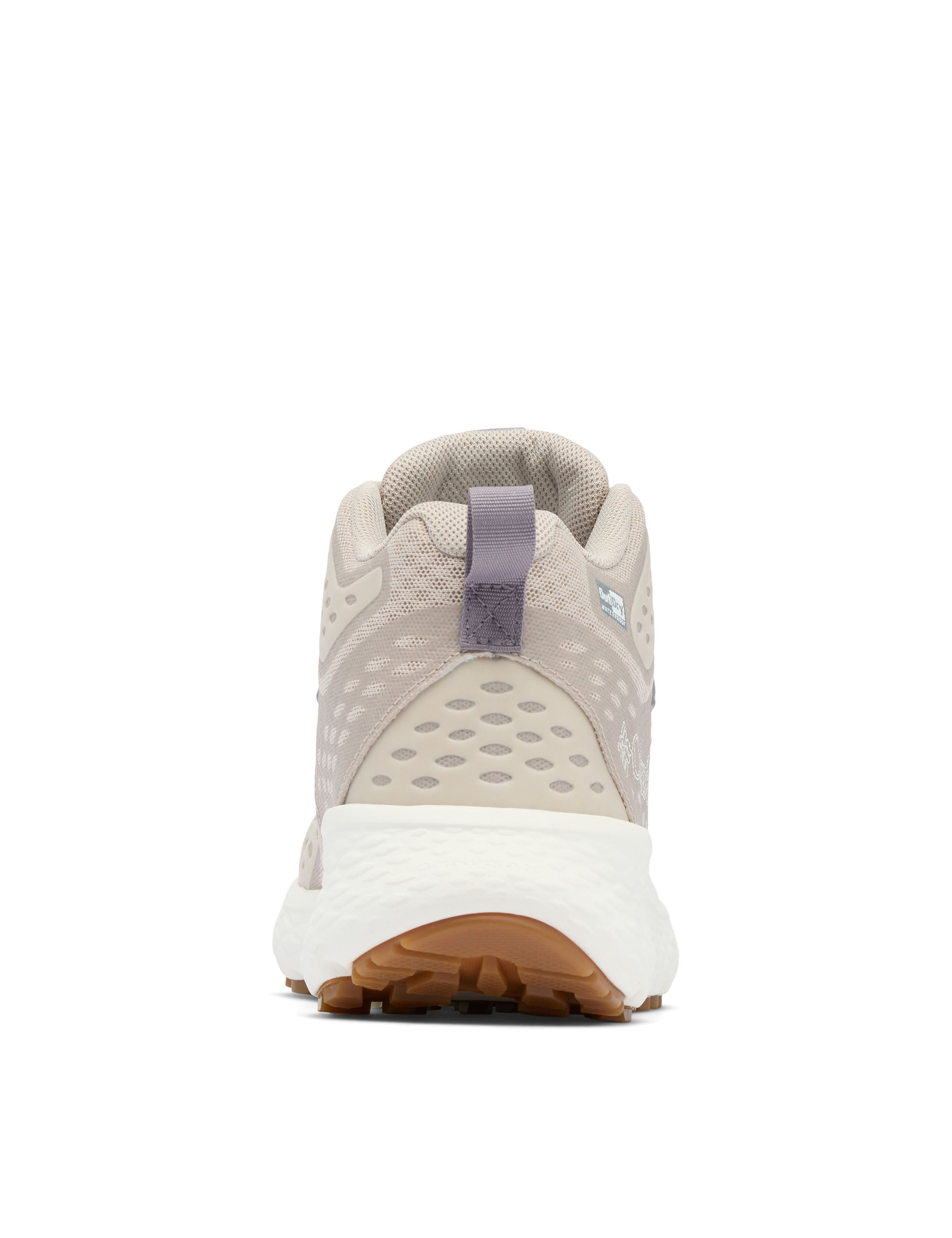 **Konos TRS OutDry Mid Hiking Shoes for Men & Women - Waterproof, Lightweight, Comfortable - Soft Taupe/Granite Purple - Ideal for Trail Running, Backpacking & Outdoor Adventures**