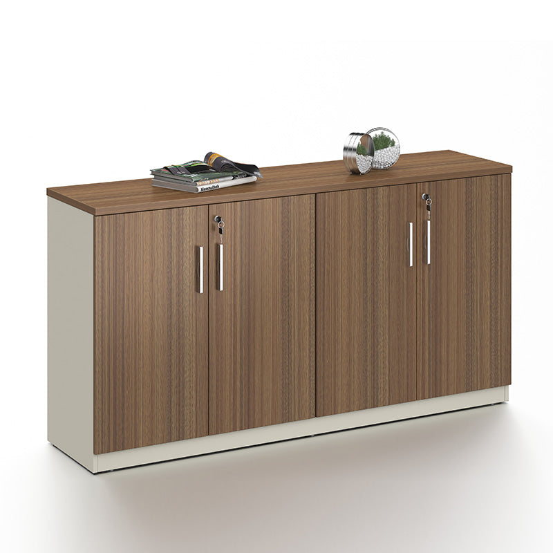 ANDERSON 160cm Credenza Cabinet - Modern Hazelnut & Beige Wooden Buffet Sideboard for Dining Room, Living Room, Entryway Storage | Stylish Home Furniture for Organization & Display