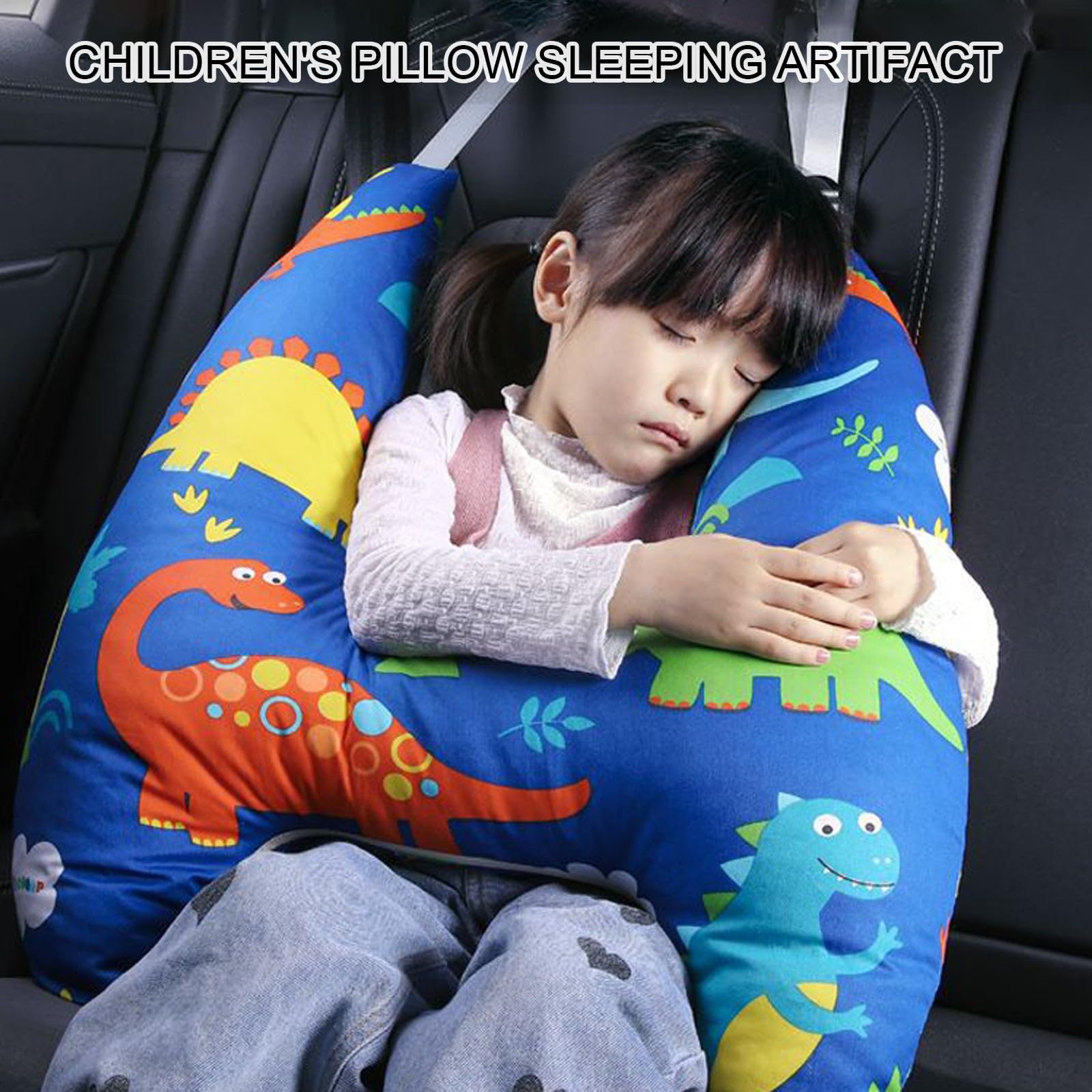 **Swift Care Travel Pillow for Kids & Adults - H-Shape Neck Support Cushion for Car, Airplane & Office - Ziyatrends Swiftcare™ Ergonomic Headrest Pillow (Style E) - Perfect for Travel, Commuting & Napping**