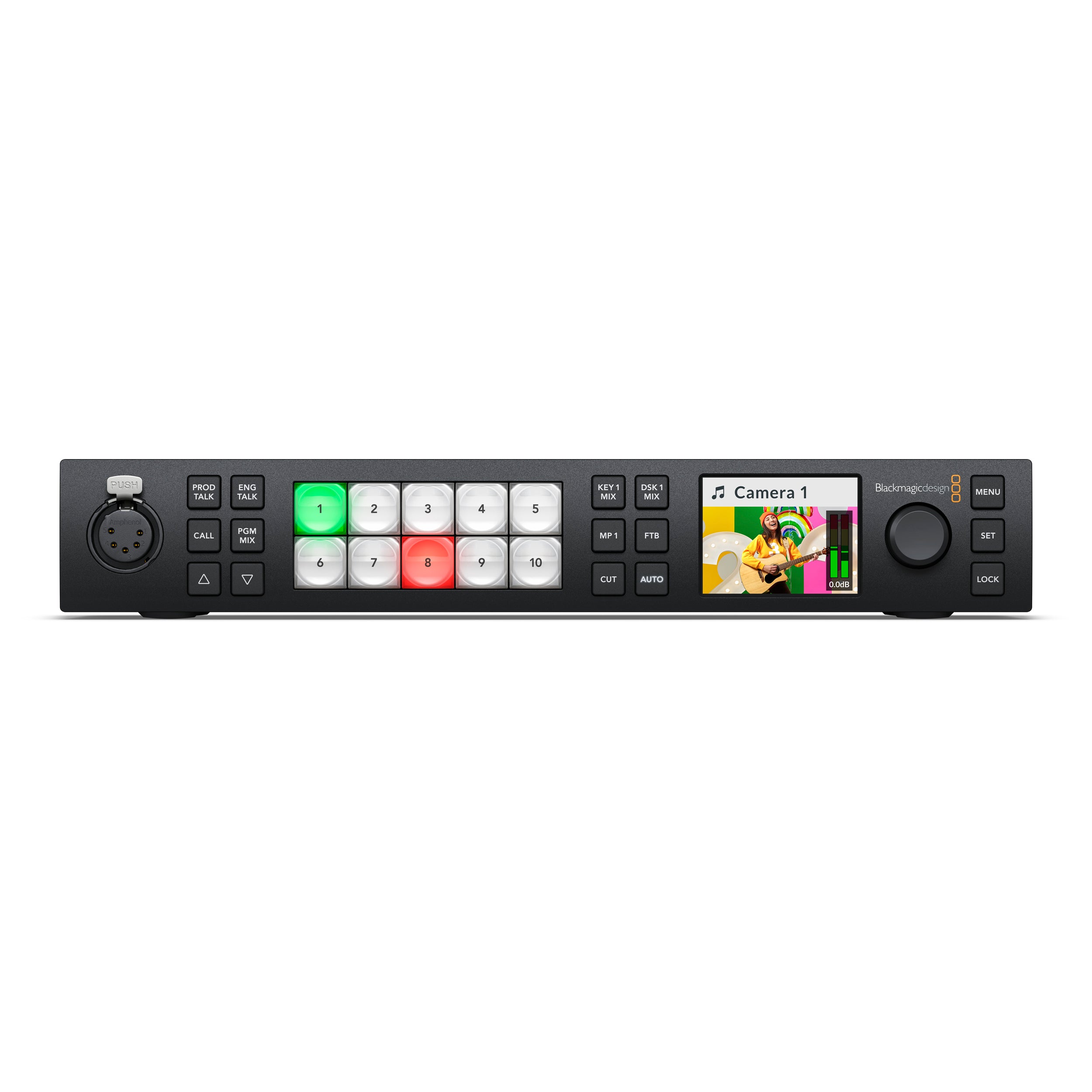 Blackmagic Design ATEM 1 M/E Constellation HD Live Production Switcher - Professional Video Mixing for Broadcast & Live Events - Ideal for Studios, Churches & Sports Productions