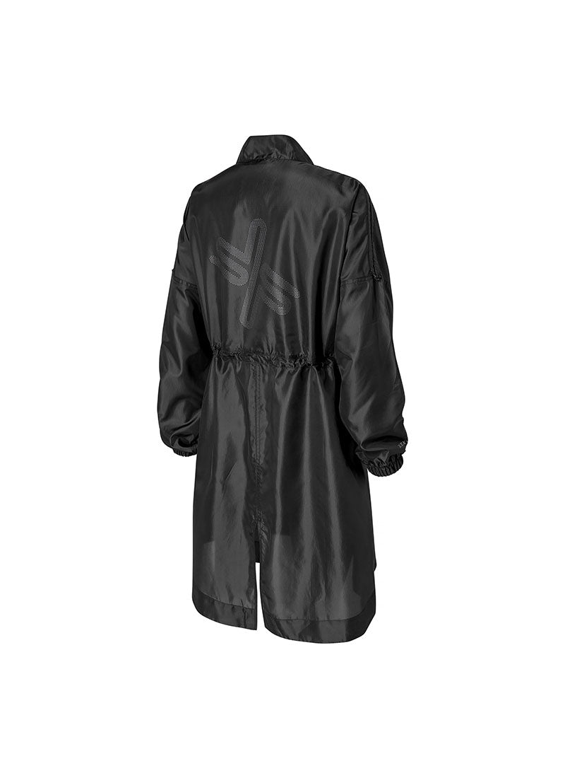 Airy Active Maxi Long Jacket - Lightweight Waterproof Windbreaker for Women - Perfect for Hiking, Running & Outdoor Adventures