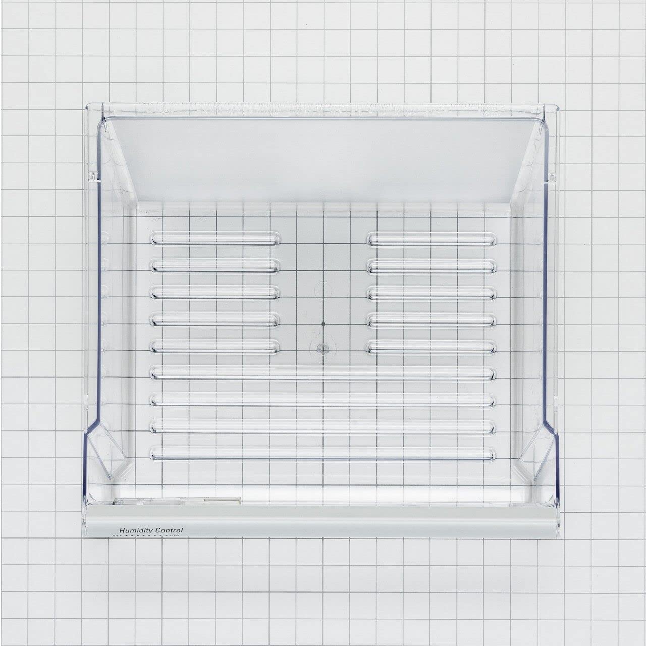 Whirlpool 2188656 Standard White Crisper Pan - Replacement Refrigerator Drawer for Fresh Food Storage | Ideal for Fruits, Vegetables & Meal Prep