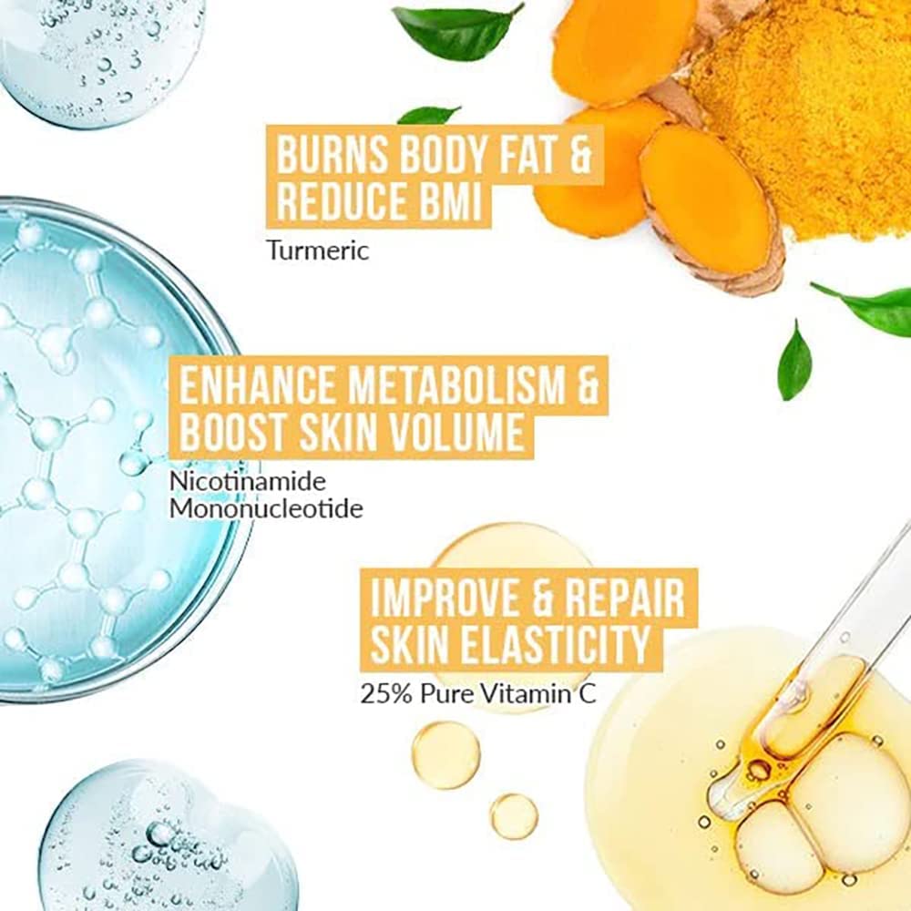 Powerganic+ Skin Rescue Vitamin C Brightening Soap - 99% Natural Handmade Cleansing Bar for Glowing Skin (3 Pack) | Face & Body Wash for Acne, Dark Spots & Uneven Tone | Perfect for Daily Skincare Routine & Travel