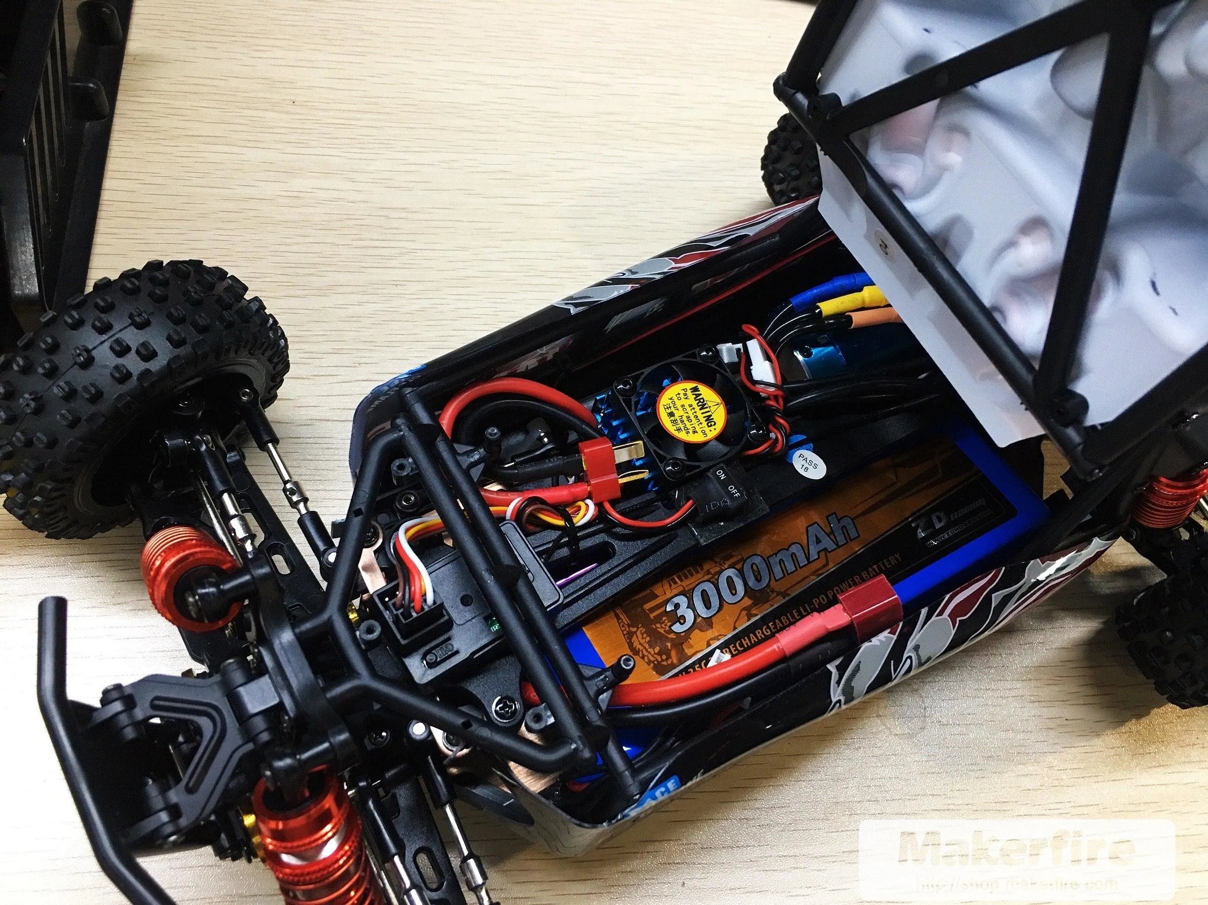 WLtoys 124016 V2 Upgraded 90km/h High-Speed Brushless RC Car with 3S 3000mAh LiPo Battery - Off-Road Racing, Backyard Bashing & Hobby Drifting for Adults & Kids