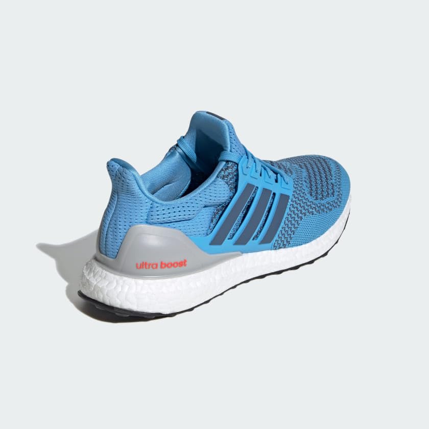 adidas Ultraboost 1.0 DNA Men's Running Shoes - Semi Blue Burst/Preloved Ink/Solar Red - Size 12 | Lightweight Comfort for Jogging, Gym Workouts & Daily Wear