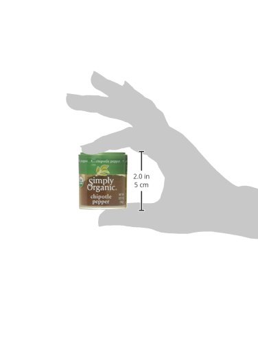 Organic Ground Chipotle Pepper Powder - USDA Certified, 0.57 oz (Pack of 6) | Premium Capsicum Annuum Spice for Mexican Cooking, BBQ Rubs & Homemade Hot Sauce