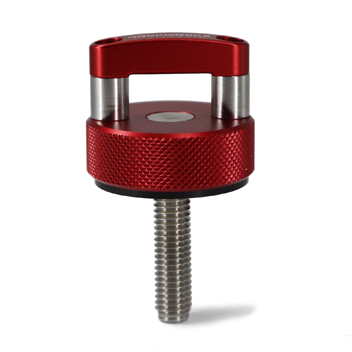 Billet Aluminum Bronco Hard Top Quick Removal Thumb Screw Fastener with Integrated D-Ring | Heavy-Duty Off-Road Accessory for Jeep & Truck Enthusiasts