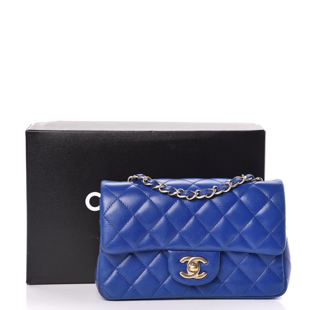 Chanel Wallet On Chain WOC - Classic Calfskin Dark Blue Crossbody Bag for Women | Perfect for Evening Out, Travel & Everyday Use