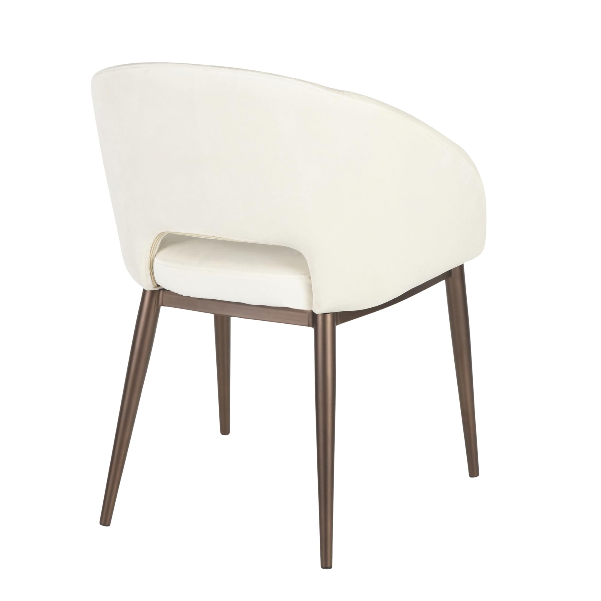 LumiSource Renee Upholstered Dining Chair - Modern Kitchen & Dining Room Chair for Home, Restaurant, Office - Comfortable & Stylish Seating Solution