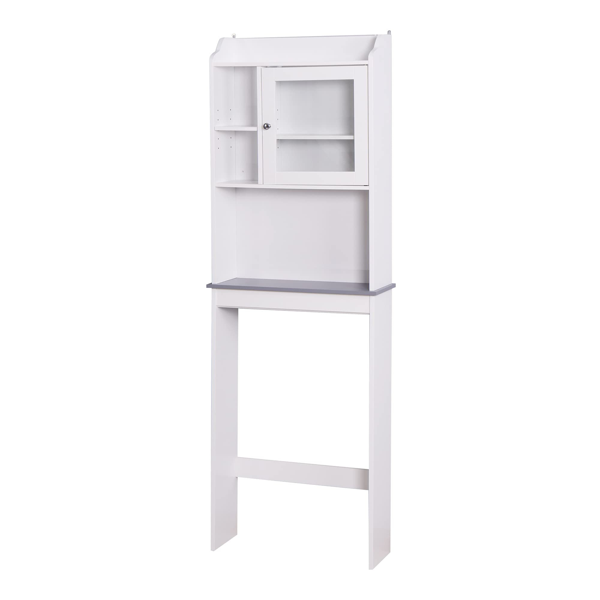 Space Saving Bathroom Cabinet - Freestanding Storage Organizer for Bathroom, Kitchen & Home - Perfect for Small Spaces, Towel & Toiletries Storage