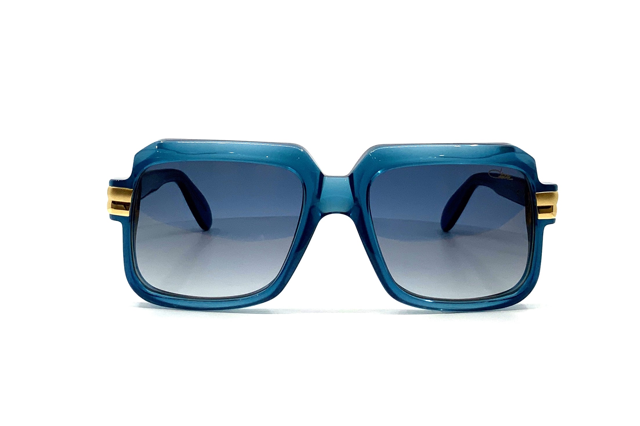 Cazal 607/3 Sunglasses - Sapphire Blue Frame & UV Protection Lenses for Men & Women | Perfect for Outdoor Sports, Driving & Fashion Accessories