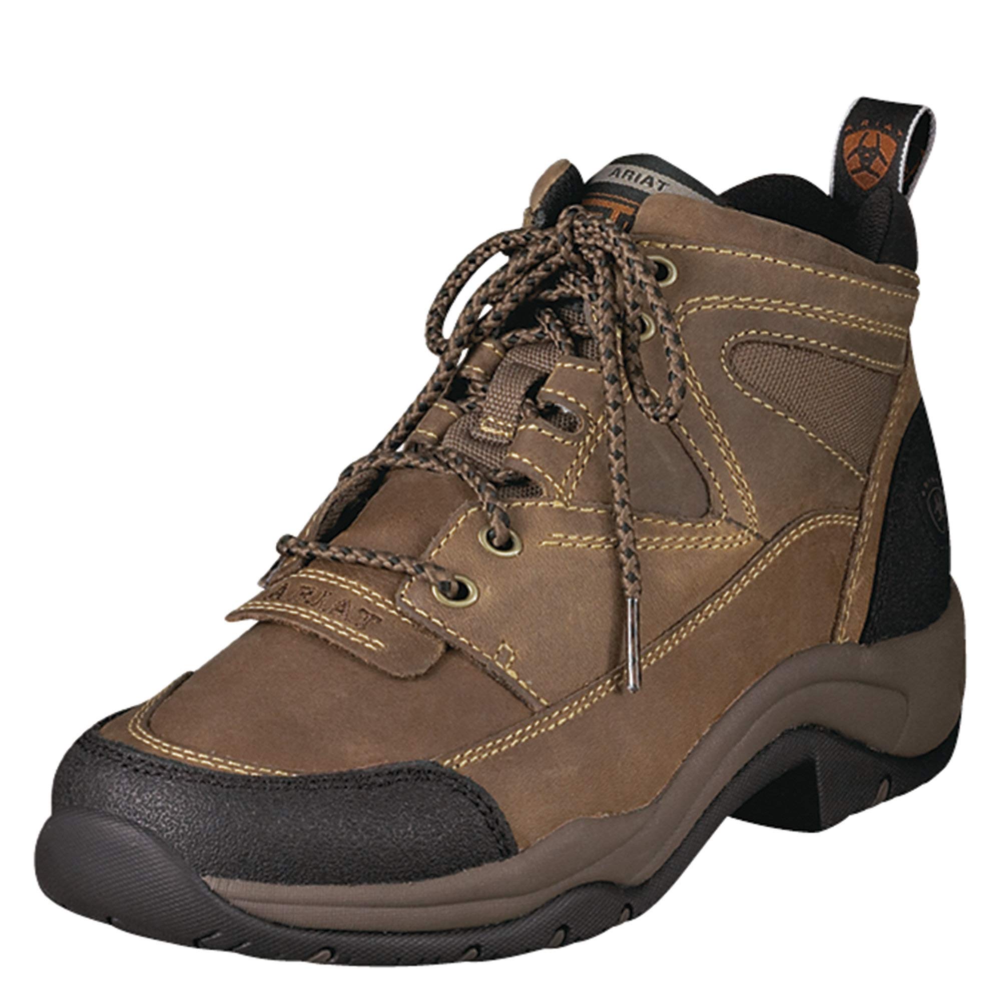 Ariat Terrain Women's Leather Hiking Boots - Waterproof Outdoor Boots for Trekking & Trail Walking - Perfect for Camping, Hiking Adventures & Mountain Climbing