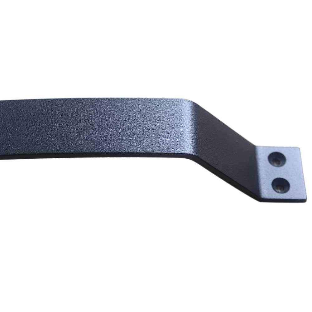 Sliding Carbon Steel Door Handle with Screws - Indoor/Outdoor Furniture Hardware for Wardrobes, Barn Gates & Home Decor | Durable Pull Knob for Closet, Cabinet & Entryway