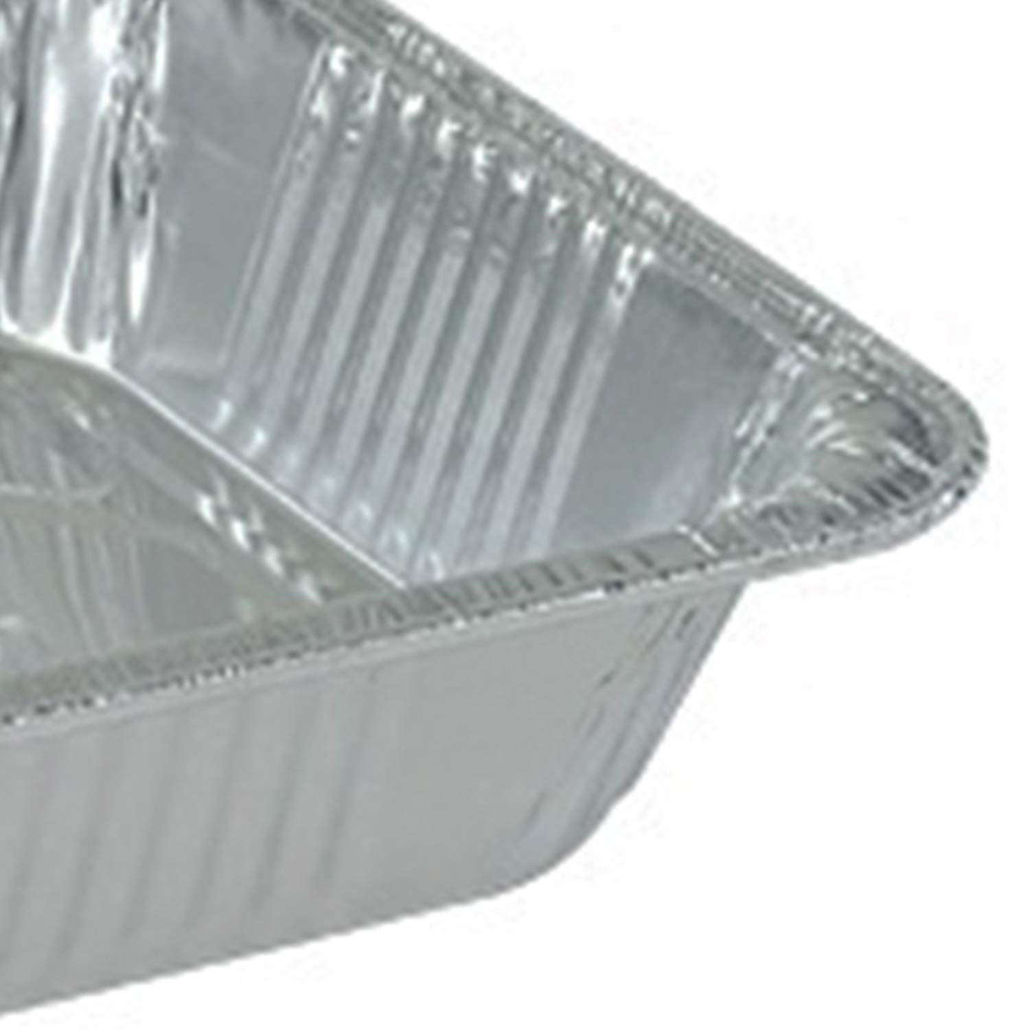 Tiger Chef Aluminum Foil Pans - 50 Pack 9x13 Inch Disposable Freezer & Oven Safe Containers with Dome Lids for Takeout, Baking, Cooking, Food Storage & Freezing | Perfect for Meal Prep, Party Serving & Leftovers