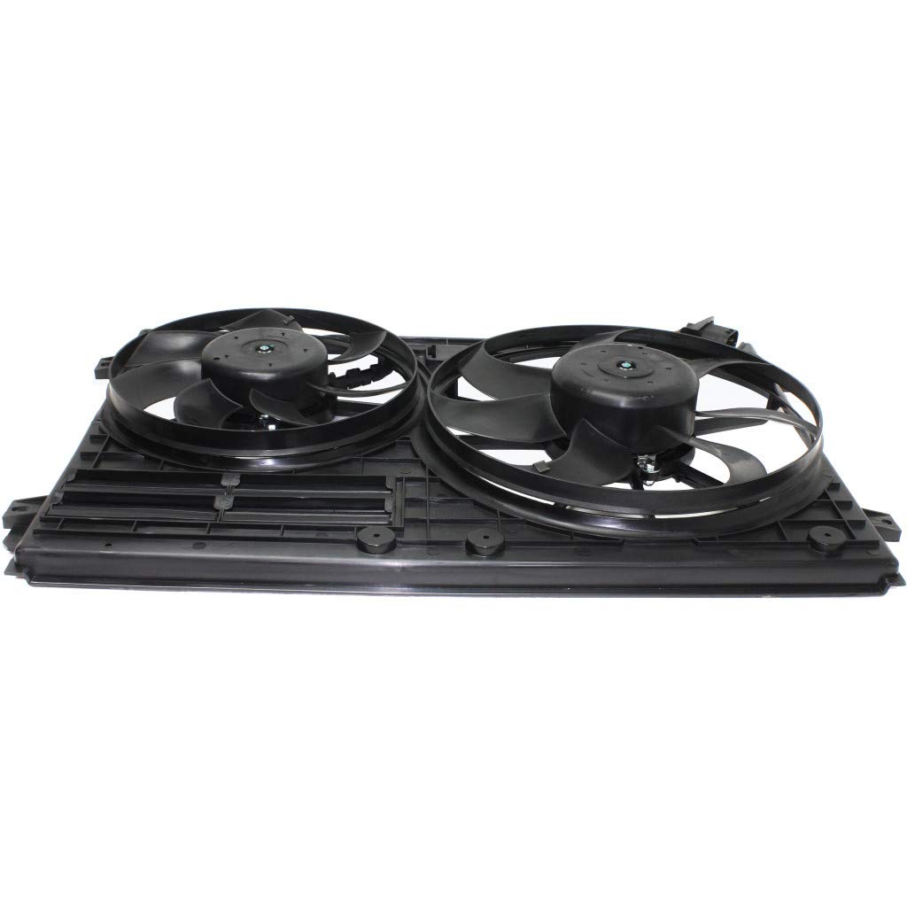 Volkswagen GTI AC Radiator Fan Assembly Replacement for 2006-2008 Gen5 Models - Compatible with VW3117106, 1K0959455DG, 1K0959455DH, 1K0959455DT, 1K095941K09 - Perfect for Cooling System Repair & Maintenance