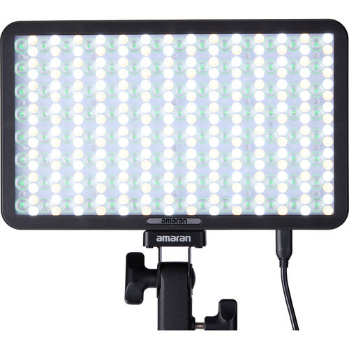 Amaran Pano 60c RGB COB LED Light Panel Kit (Charcoal) - Professional Photography & Video Lighting for YouTube, Studio, Live Streaming