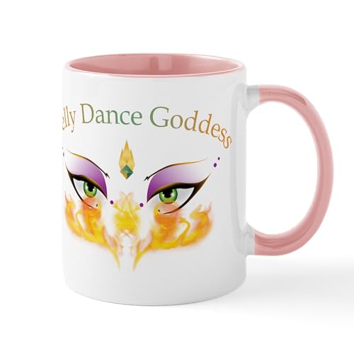 White/Pink Inside - Belly Dance Shimmy Chic Mug