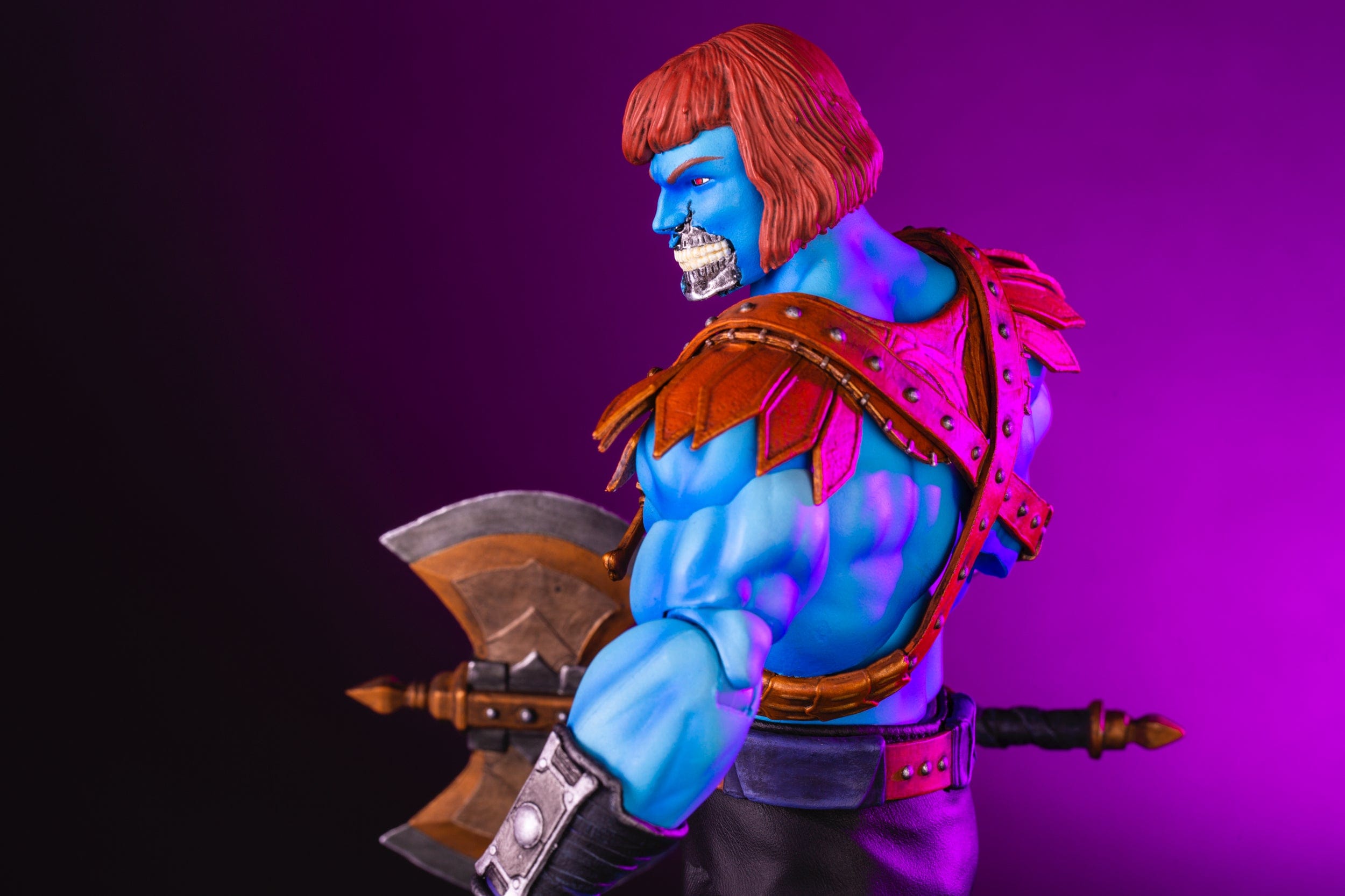 Masters of the Universe He-Man Faker 1/6 Scale Collectible Action Figure - Exclusive Edition for Display & Role-Playing Scenes