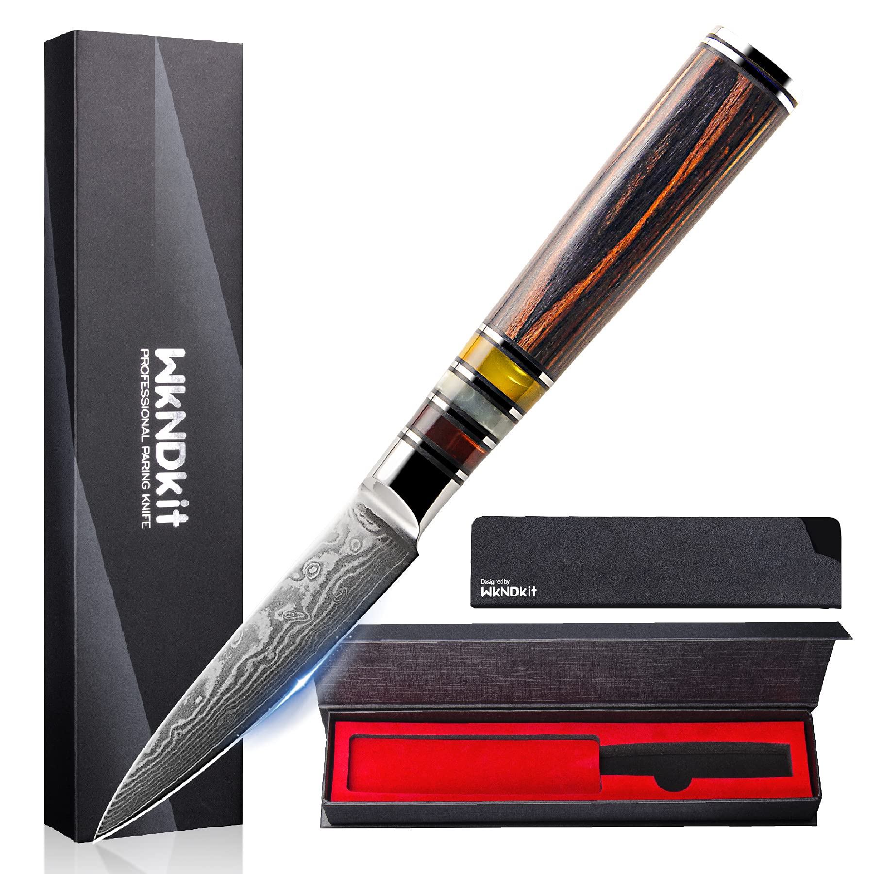 Premium Japanese Damascus VG-10 Stainless Steel 3.5