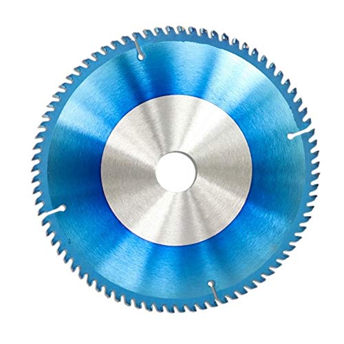 GTBL 210mm TCT Saw Blade with Nano Coating - Carbide Circular Cutting Disc for Woodworking (210x25.4mm, Blue) - Perfect for Table Saws, Miter Saws & Wood Cutting Projects