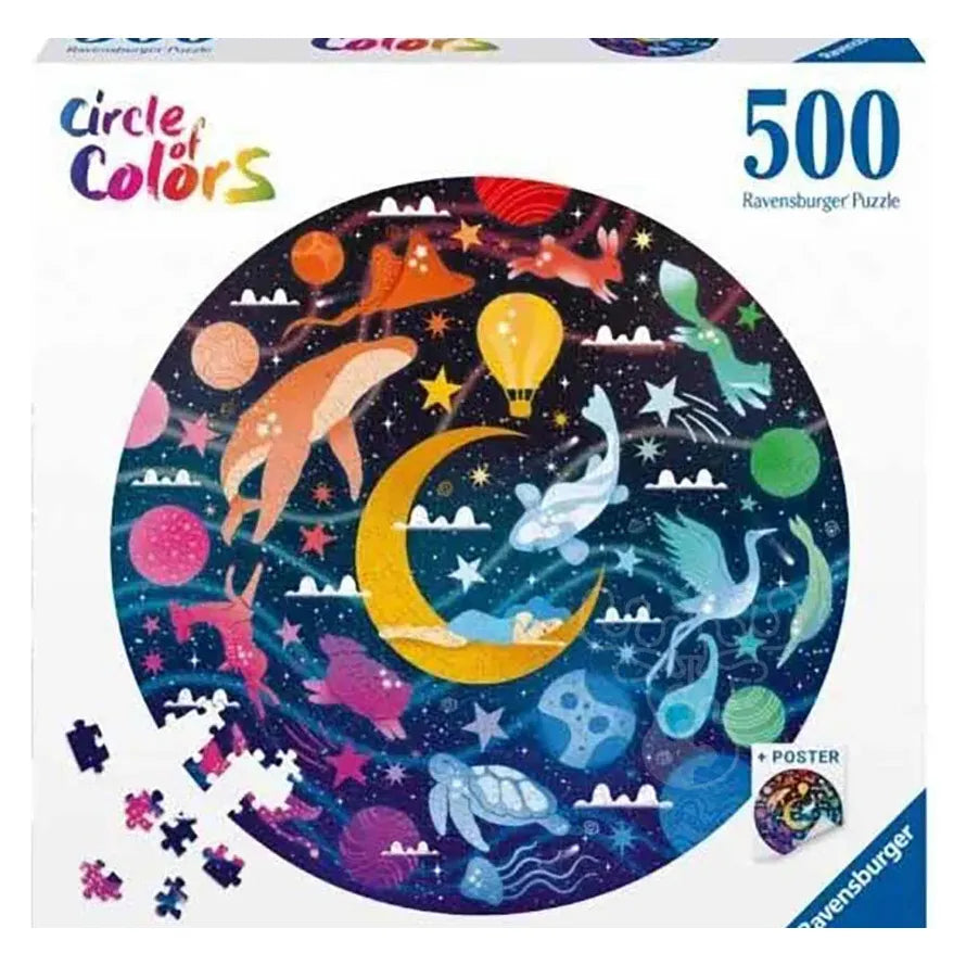 Circle of Colors: Dreams Pz500 - Vibrant Wall Art for Home & Office Decor | Perfect for Living Rooms, Bedrooms & Workspaces