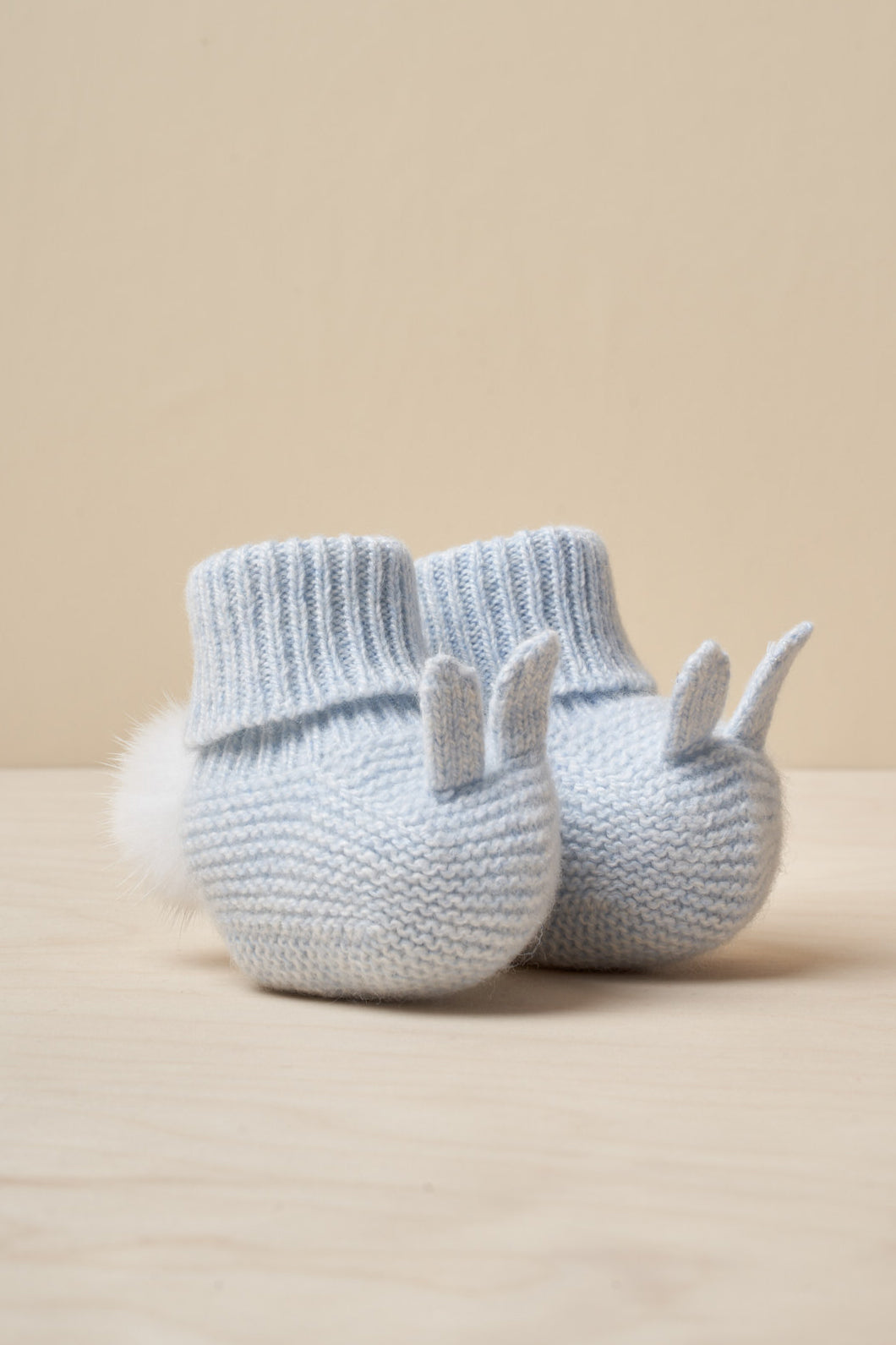 Premium Soft Cashmere Bunny Booties for Women & Babies - Cozy Winter Slippers for Home, Gifts & Photo Shoots