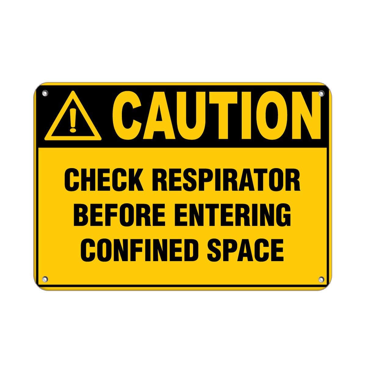 Safety & Warning Vinyl Stickers Bundle - 6 Pack (13