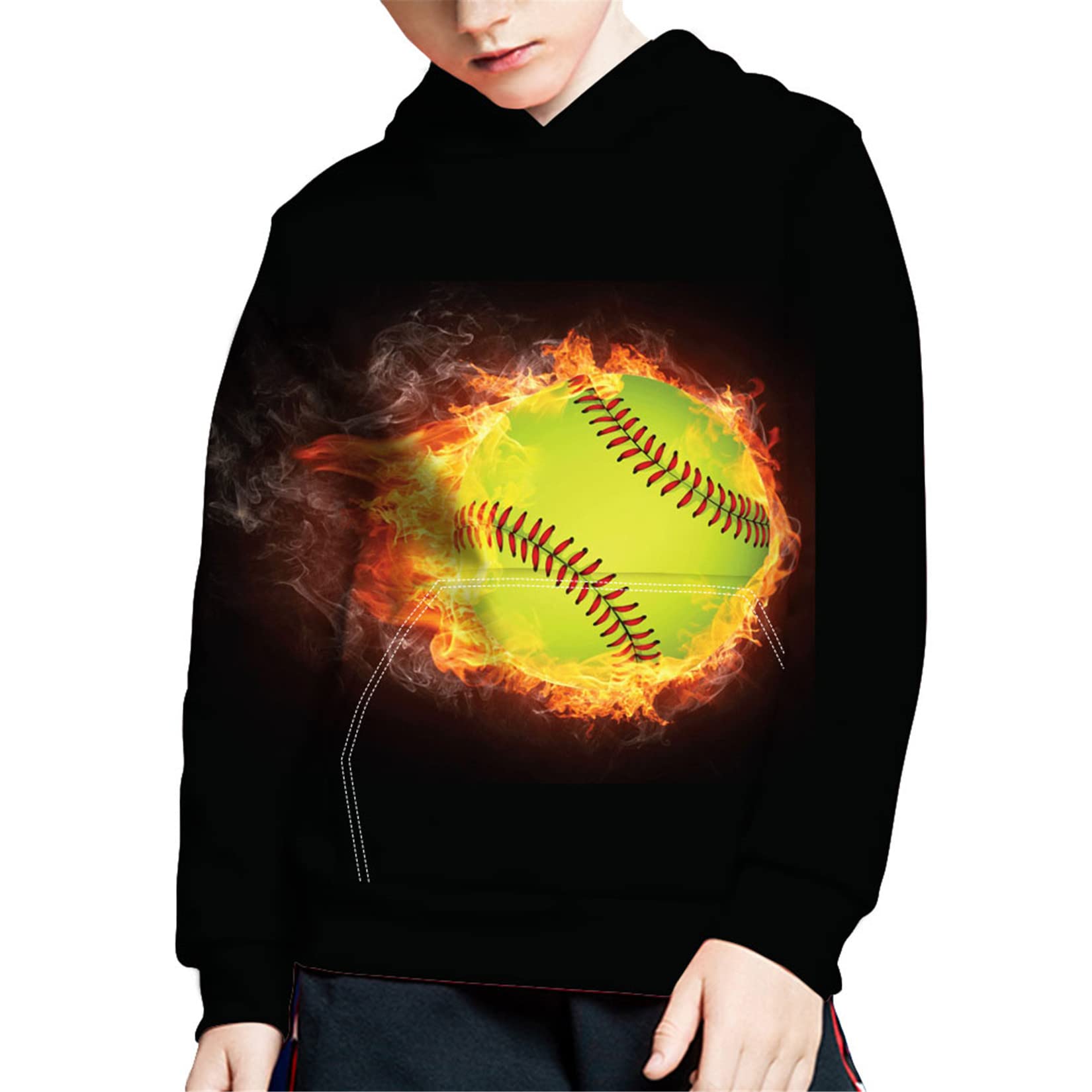 YSTARDREAM Teen Girls Hoodies with Drawstrings - Long Sleeve Pullover Sweatshirts for Kids - Cozy Casual Wear for School, Playdates & Outdoor Activities