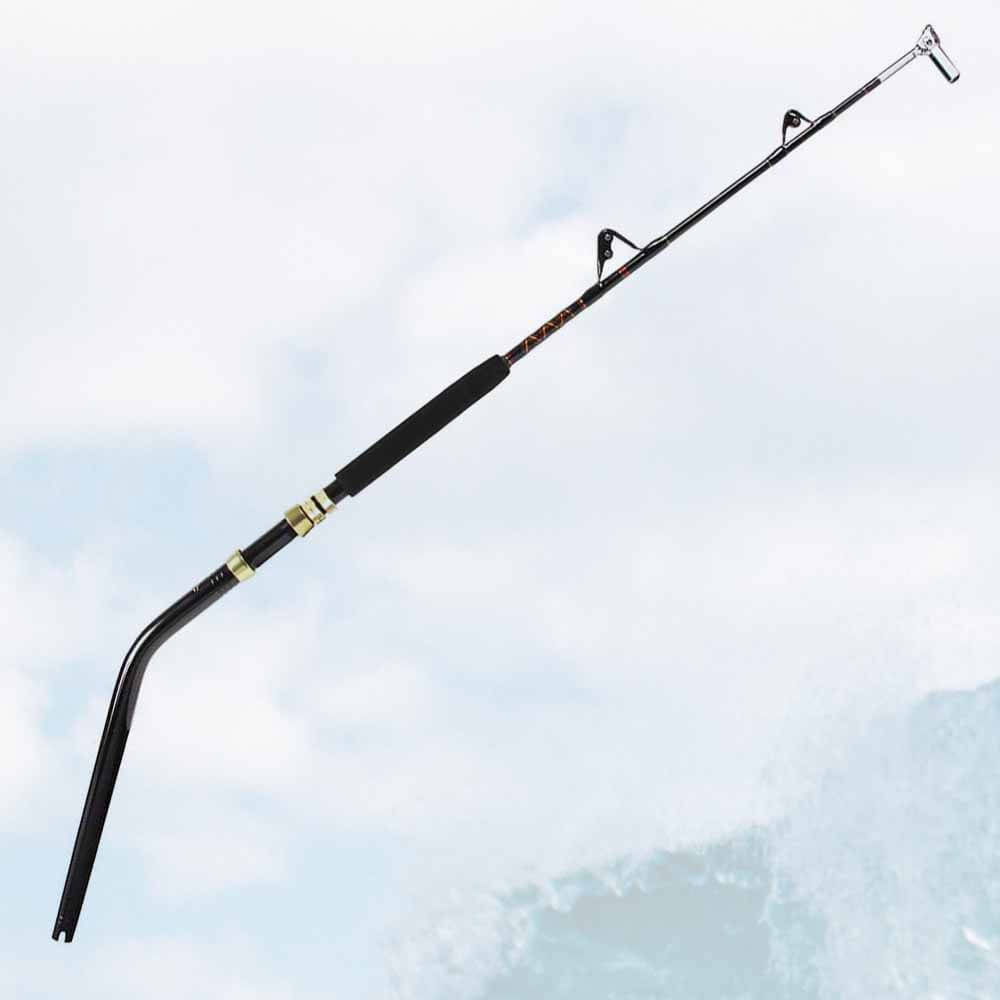 Premium Star Rods Handcrafted Deep Drop 50LB Bent Butt Fishing Rod - Saltwater Offshore Trolling & Big Game Fishing