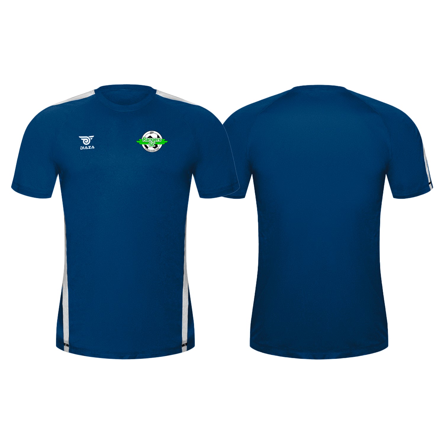 Rangers SC City Training Jersey - Royal Blue & White Soccer Jersey for Men - Perfect for Soccer Practice, Training, and Fan Wear