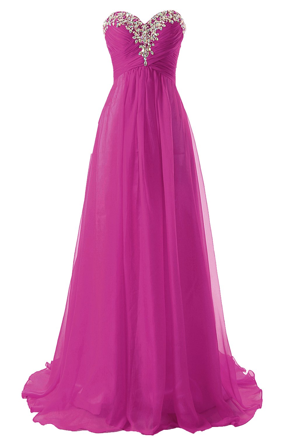 JAEDEN Elegant Long Chiffon Prom Dress for Women - A-Line Formal Evening Gown for Bridesmaid, Homecoming, Wedding & Special Occasions
