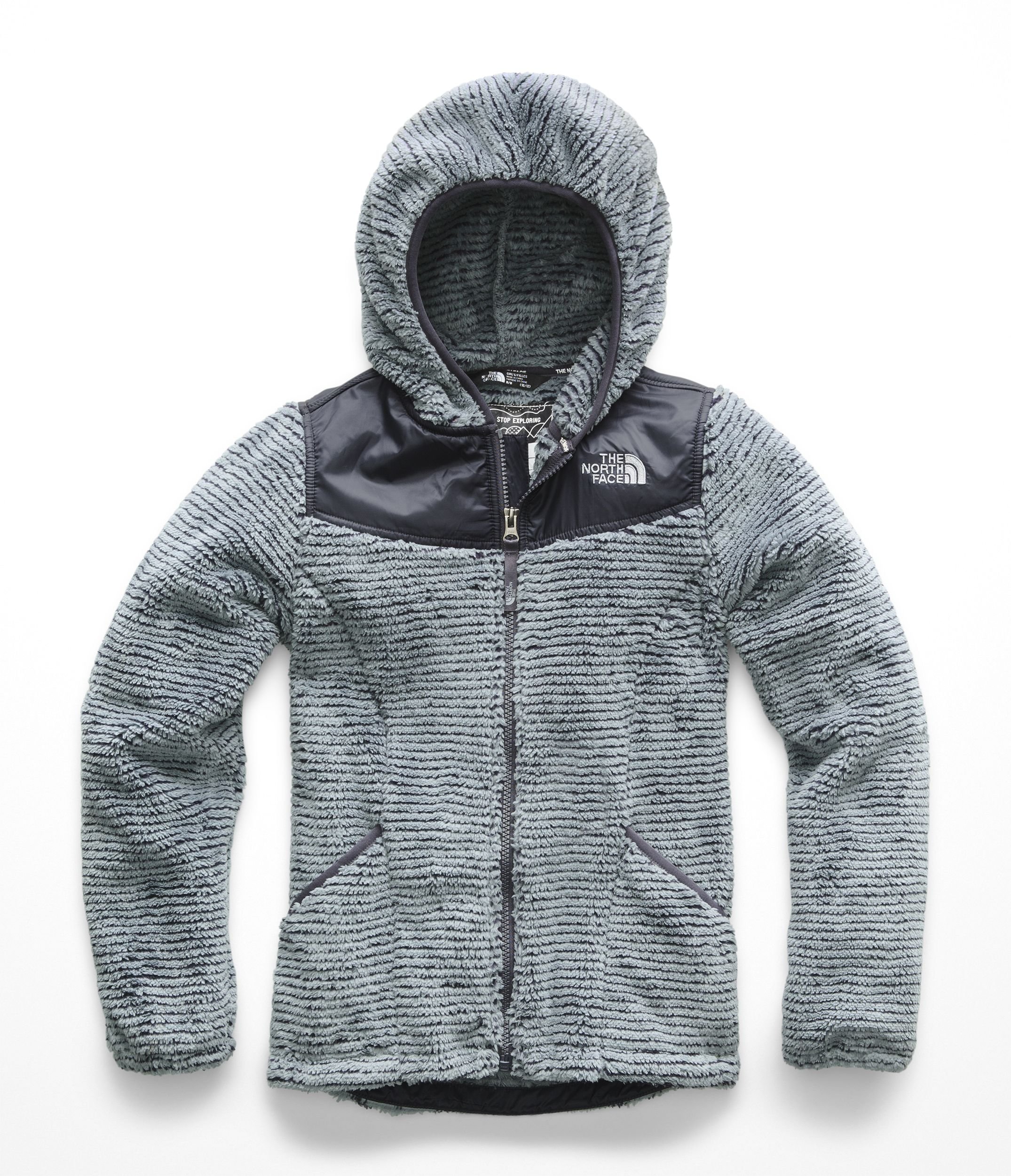 THE NORTH FACE Kids Girls Oso Fleece Hoodie - Warm Winter Jacket for Toddler & Youth - Perfect for Outdoor Play & School Activities