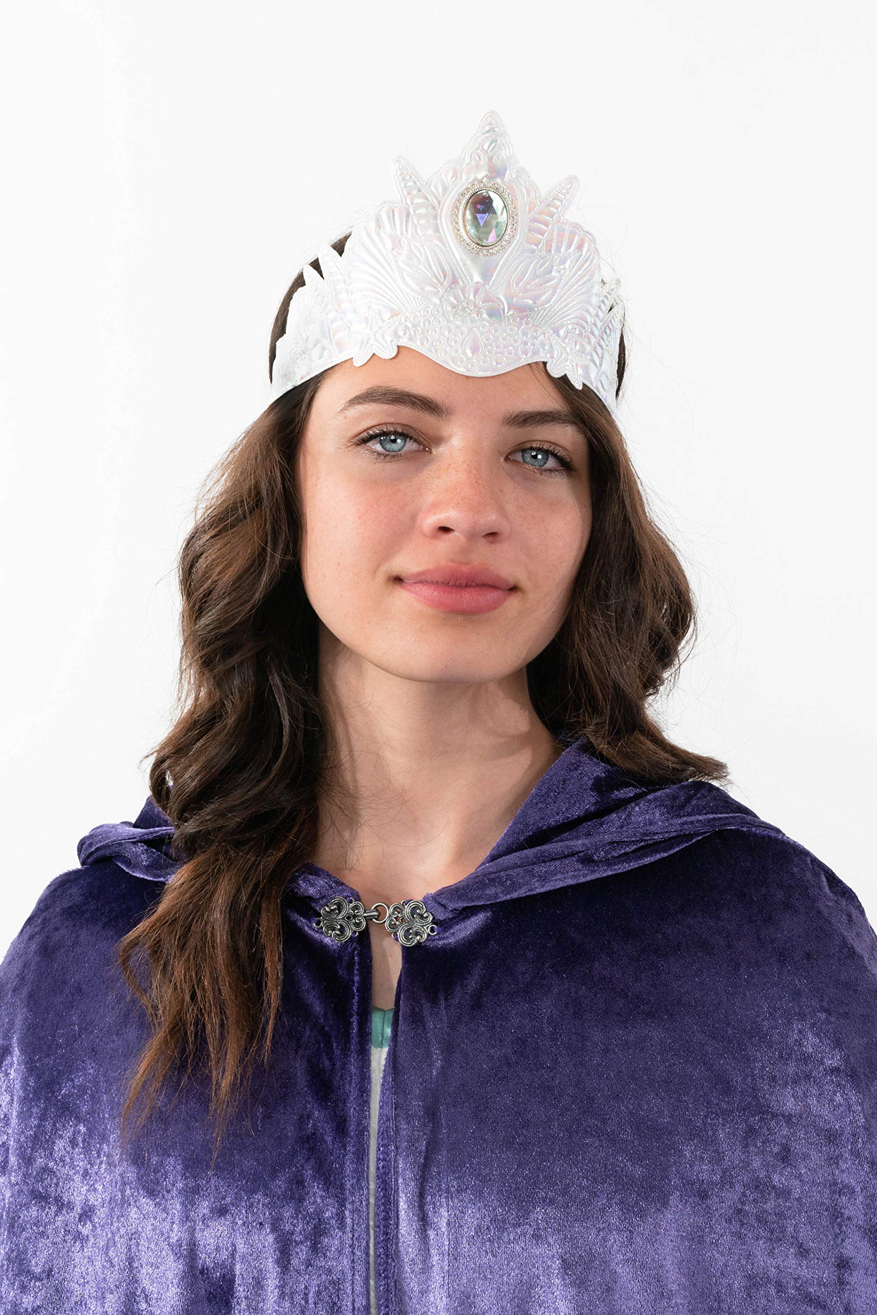 Little Adventures Adult Soft Princess & Queen Crowns - One Size Fits Most - Perfect for Birthday Parties, Cosplay & Costume Events