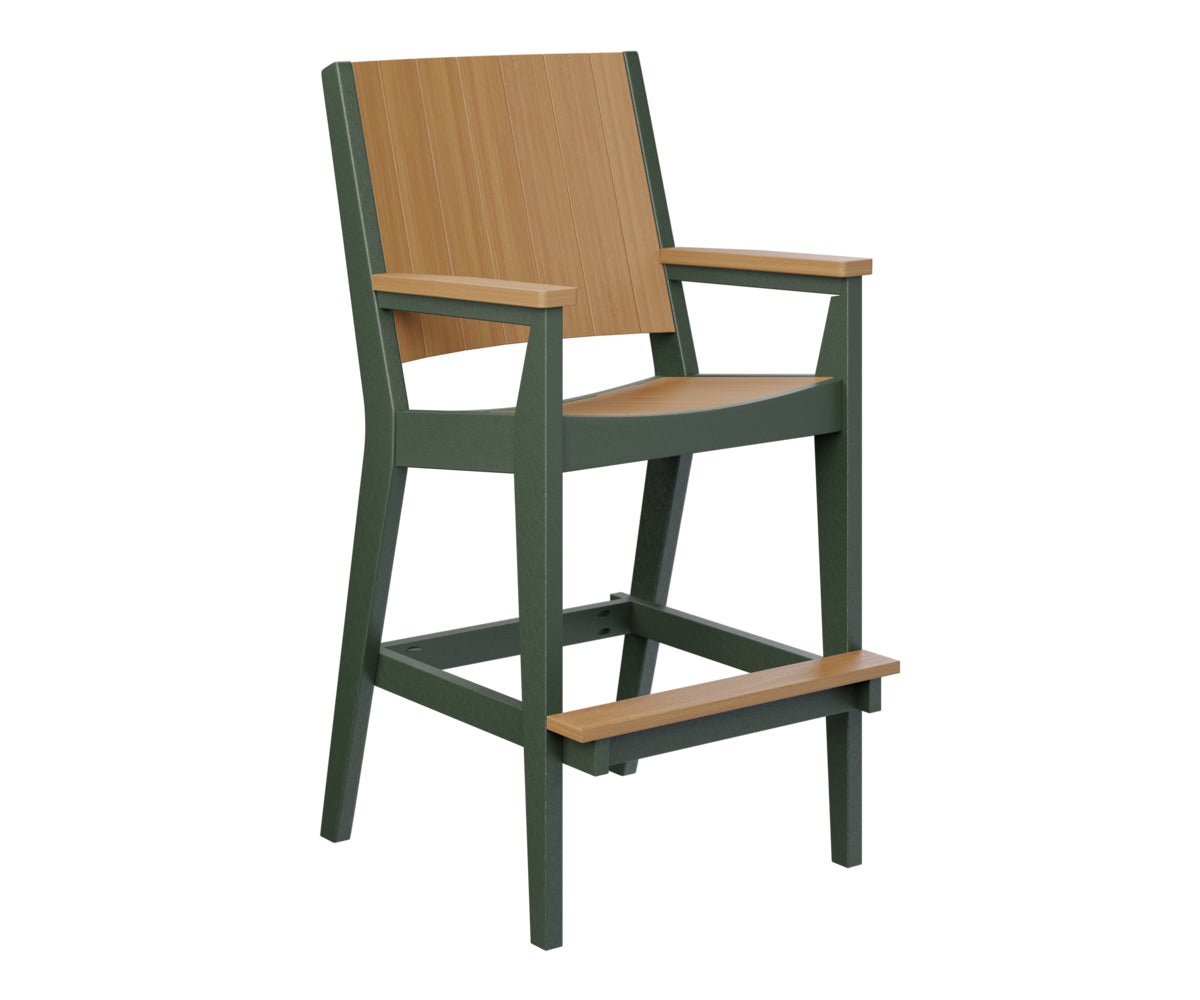Berlin Gardens Mayhew Chat XT Chair - Patio Outdoor Conversation Chair with Cushion, Weather-Resistant & Comfortable - Perfect for Backyard, Garden, and Poolside Relaxation