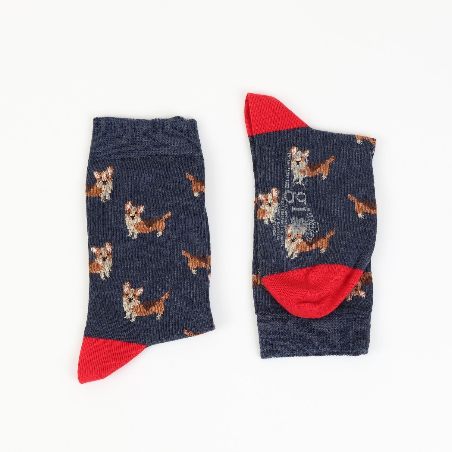 Cute Corgi Dog Cotton Socks for Kids - Soft & Comfortable Ankle Socks for Boys & Girls - Perfect for School, Playtime & Everyday Wear