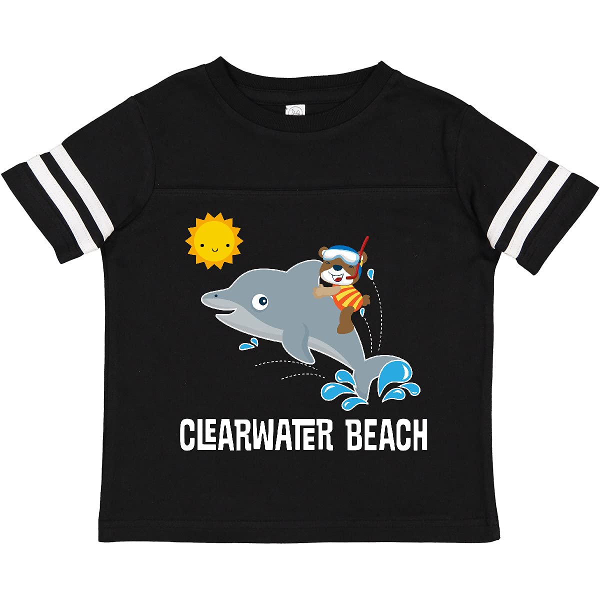 Clearwater Beach Florida Vacation Toddler T-Shirt - Cute Kids Travel Shirt for Boys & Girls - Perfect for Beach Trips & Family Vacations