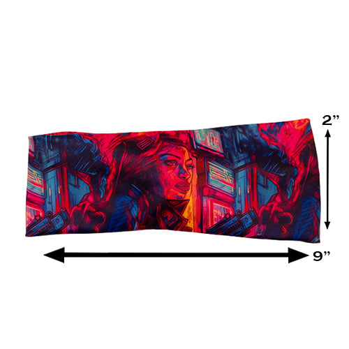 Bounty Huntress Headband - Stylish & Comfortable Hair Accessory for Women | Perfect for Cosplay, Workouts & Everyday Wear