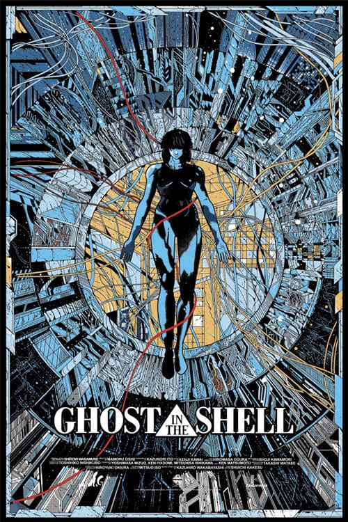 Ghost in the Shell Anime Blu-ray - Complete Series Collector's Edition | Sci-Fi Cyberpunk Action | Perfect for Anime Fans & Collectors | Great for Movie Nights & Gift Giving