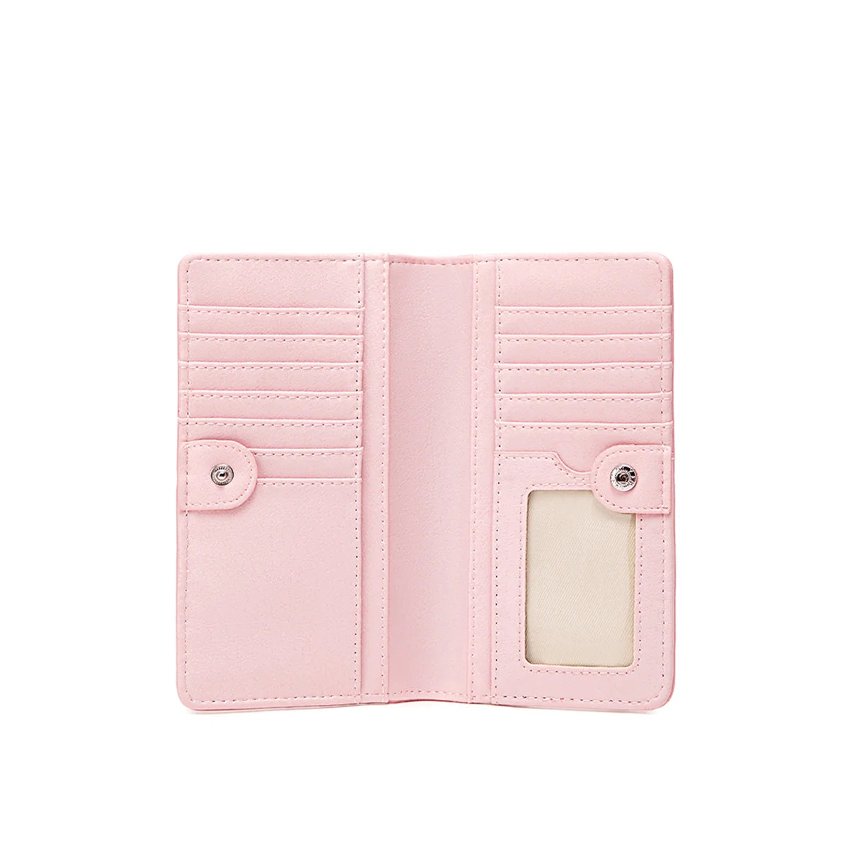 Sophie Wallet for Women - Light Pink Genuine Leather Slim Card Holder - Perfect for Everyday Use, Travel & Gift Giving