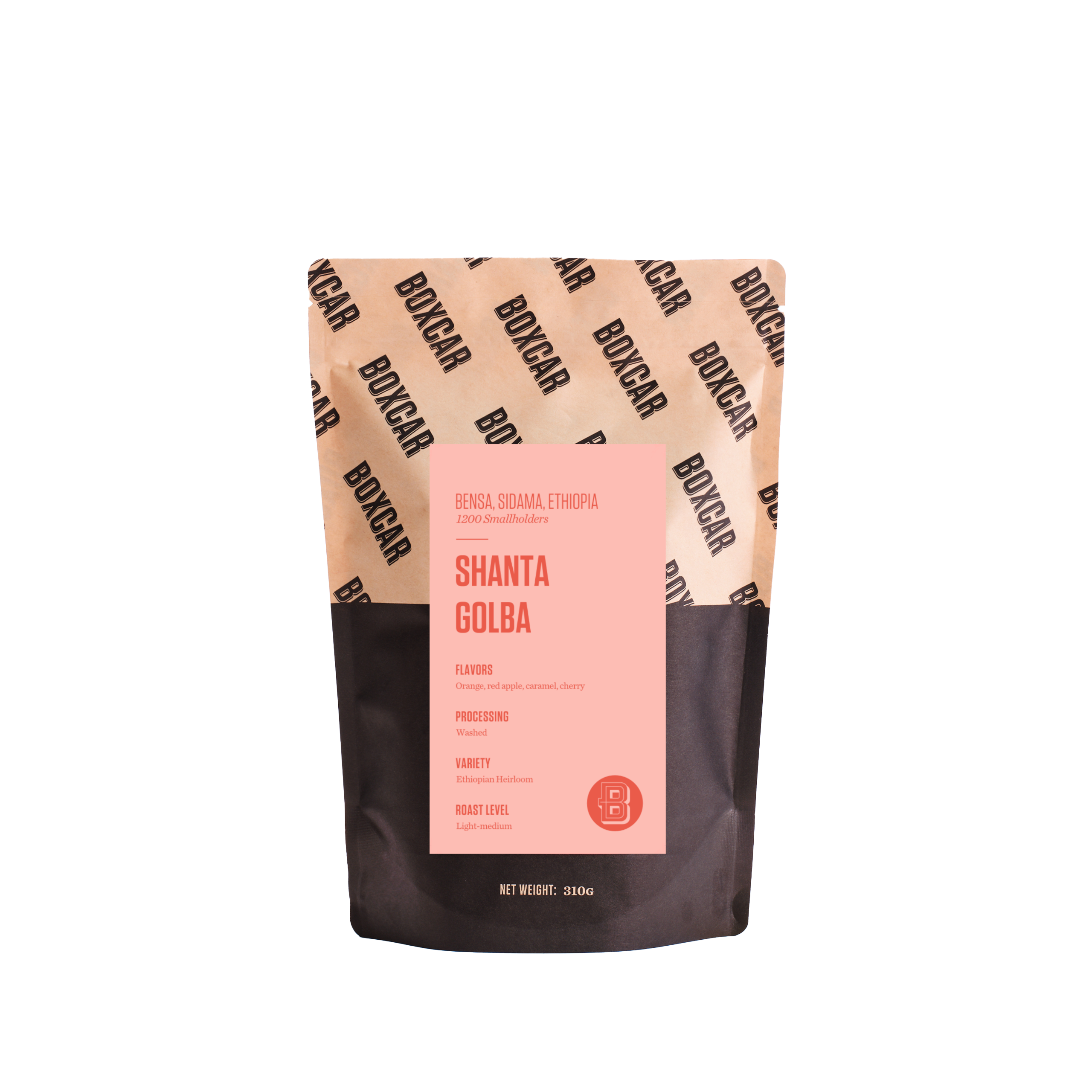 Premium Ethiopian Shanta Golba Coffee Beans - Single Origin, Organic & Fair Trade - Perfect for Espresso, French Press & Cold Brew at Home