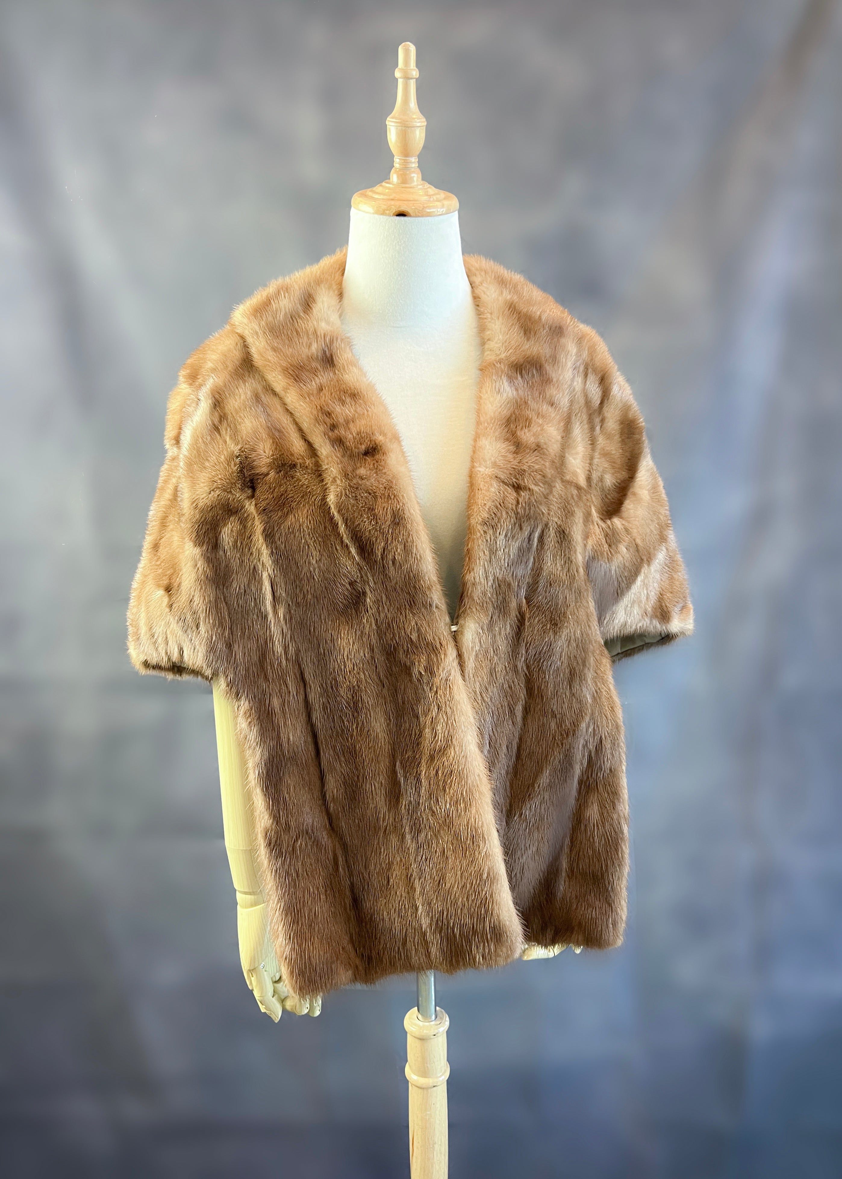 Luxury Real Mink Fur Stole Shawl - Soft & Warm Winter Fashion Accessory for Women - Perfect for Evening Parties, Weddings & Special Occasions