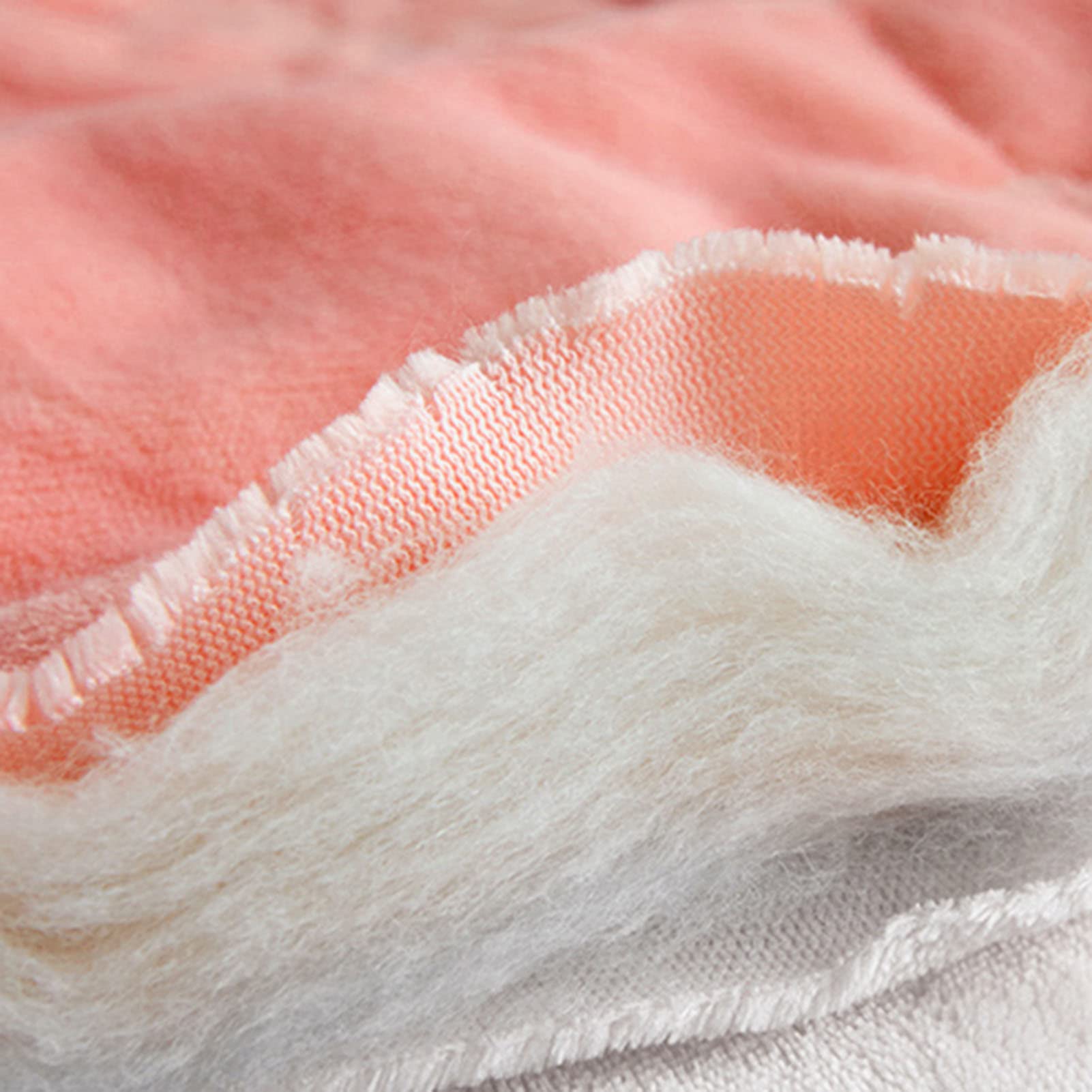 Soft & Cozy Fluffy Plush Microfiber Fleece Blanket 71x79 Inch (180x200cm) - Machine Washable Throw for Bed, Sofa, Dorm - Perfect for Winter Nights, Movie Time & Home Decor