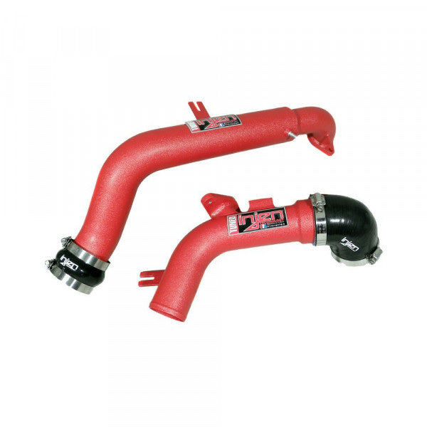 2011-2014 Nissan Juke 1.6T Turbo Intercooler Pipe Kit with Silicone Couplers - Wrinkled Red (SES1900ICPWR) - Performance Upgrade for Better Airflow & Engine Efficiency - Perfect for Racing & Turbocharged Vehicle Modifications