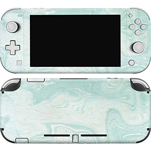 Premium Skinit Decal Skin for Nintendo Switch Lite - Marbleized Mint Protective Cover | Durable Vinyl Wrap for Gaming Console Protection | Perfect for Travel, Gaming Sessions & Personalization
