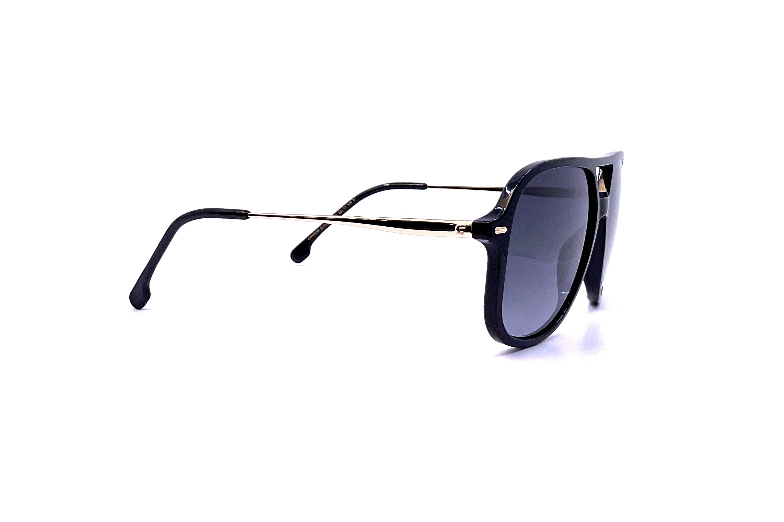 Carrera 3018/S Black Sunglasses - Polarized UV Protection for Men & Women - Perfect for Driving, Running, and Outdoor Activities