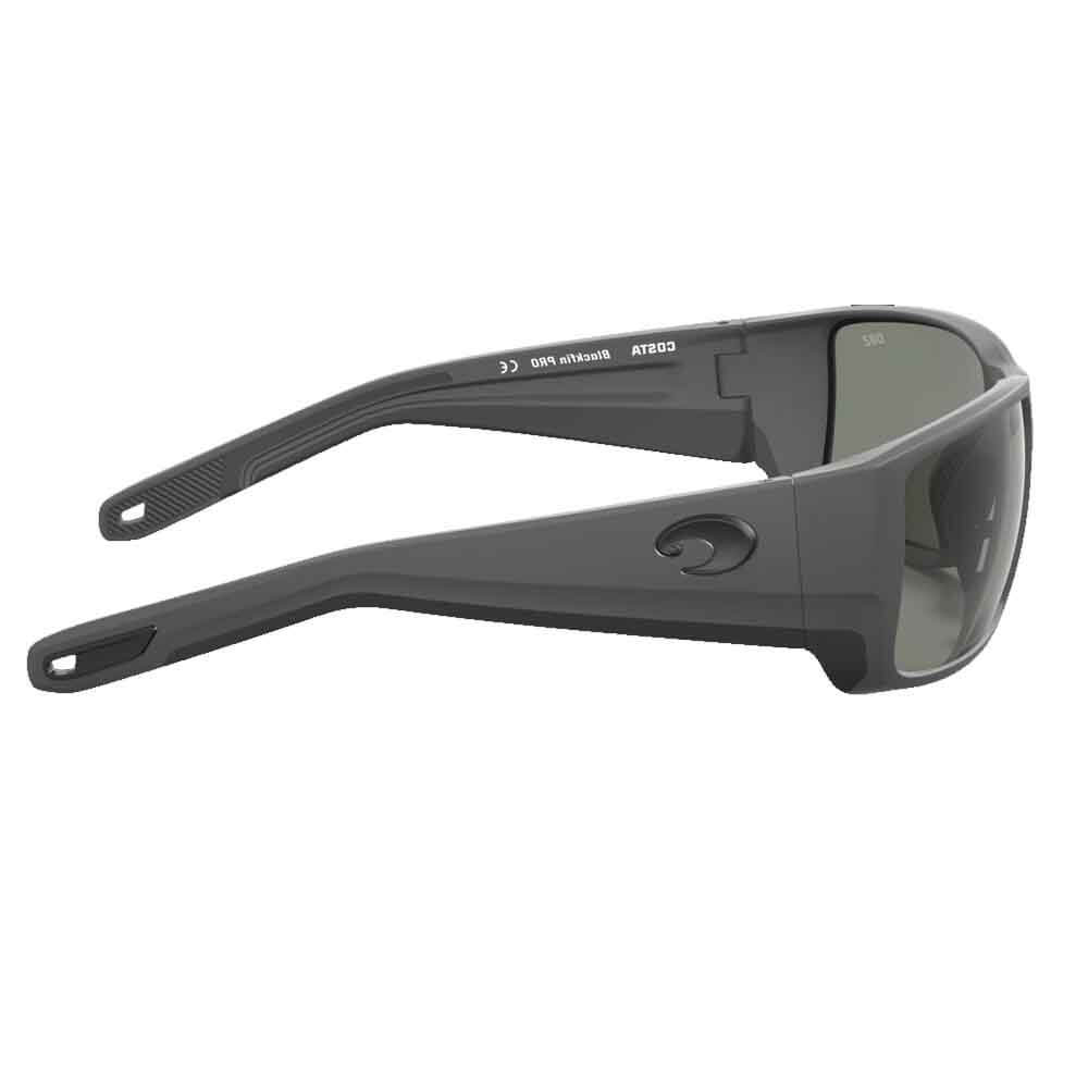 Costa Blackfin Pro Polarized Sunglasses - Matte Gray Frame with 580G Lenses - UV Protection for Fishing, Boating & Outdoor Activities