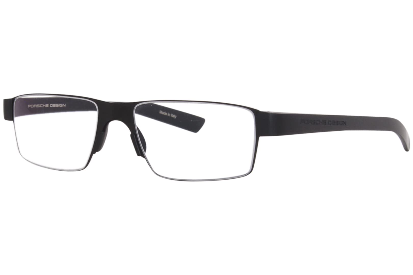 Porsche Design P8813 A Premium Black Reading Glasses for Men & Women - Stylish & Comfortable for Reading, Working & Daily Use