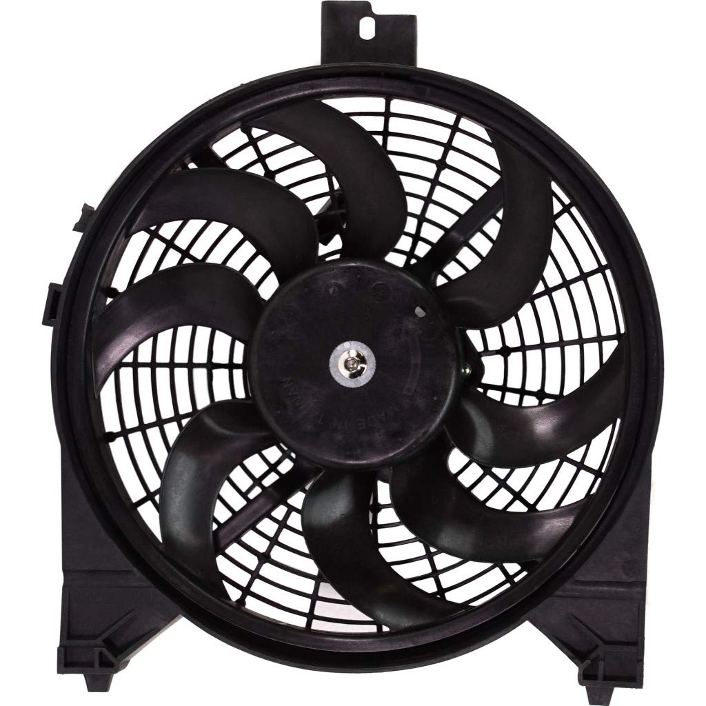 2007-2008 Nissan Titan Radiator Cooling Fan Replacement - OEM NI3120101 921209GA0A - Single Fan for Engine Cooling System - Perfect for Summer Driving & Off-Road Adventures