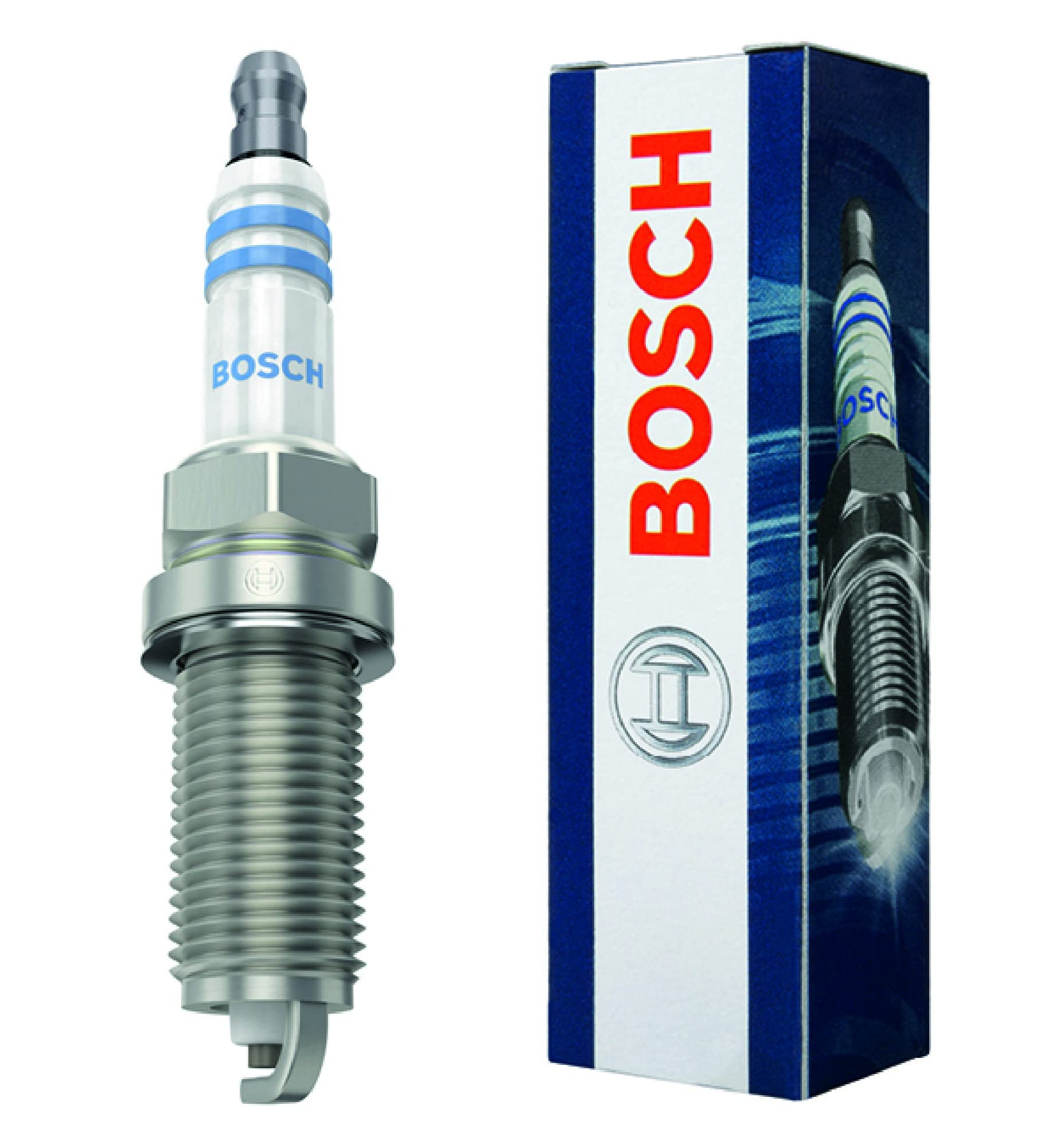 Bosch FR7NES Nickel Spark Plug - Single Unit - High Performance for Cars, Trucks & Motorcycles - Ideal for Daily Commuting & Long Drives